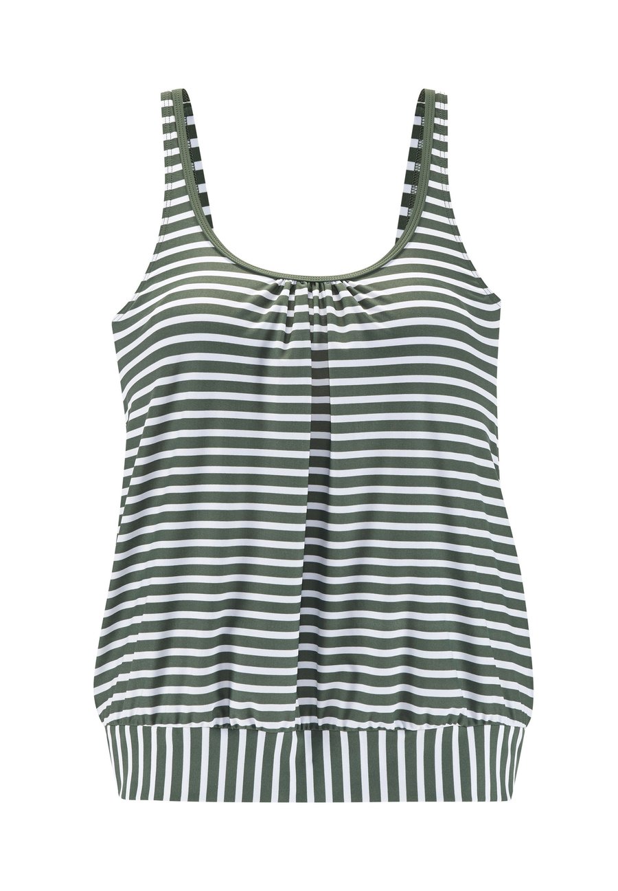 

Топ бикини Venice Beach Bikini top, Oliv Gestreift/Olive