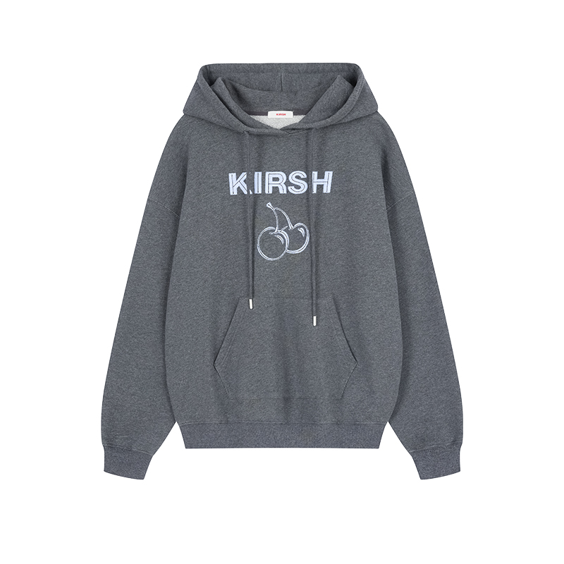 

Kirsh Толстовка Women's Dark Gray Hooded Moderate