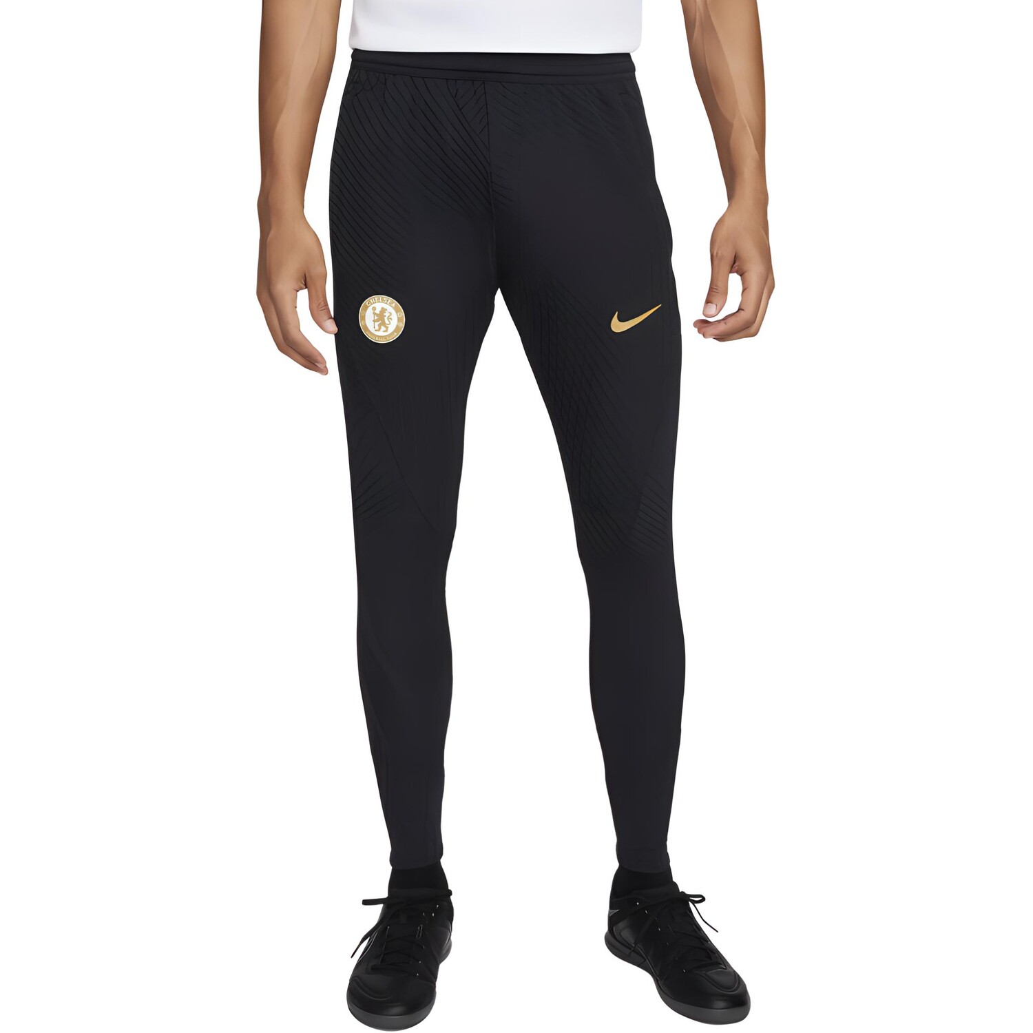 

Штаны спортивные Dri-Fit Strike Knit мужские черные Nike, черный