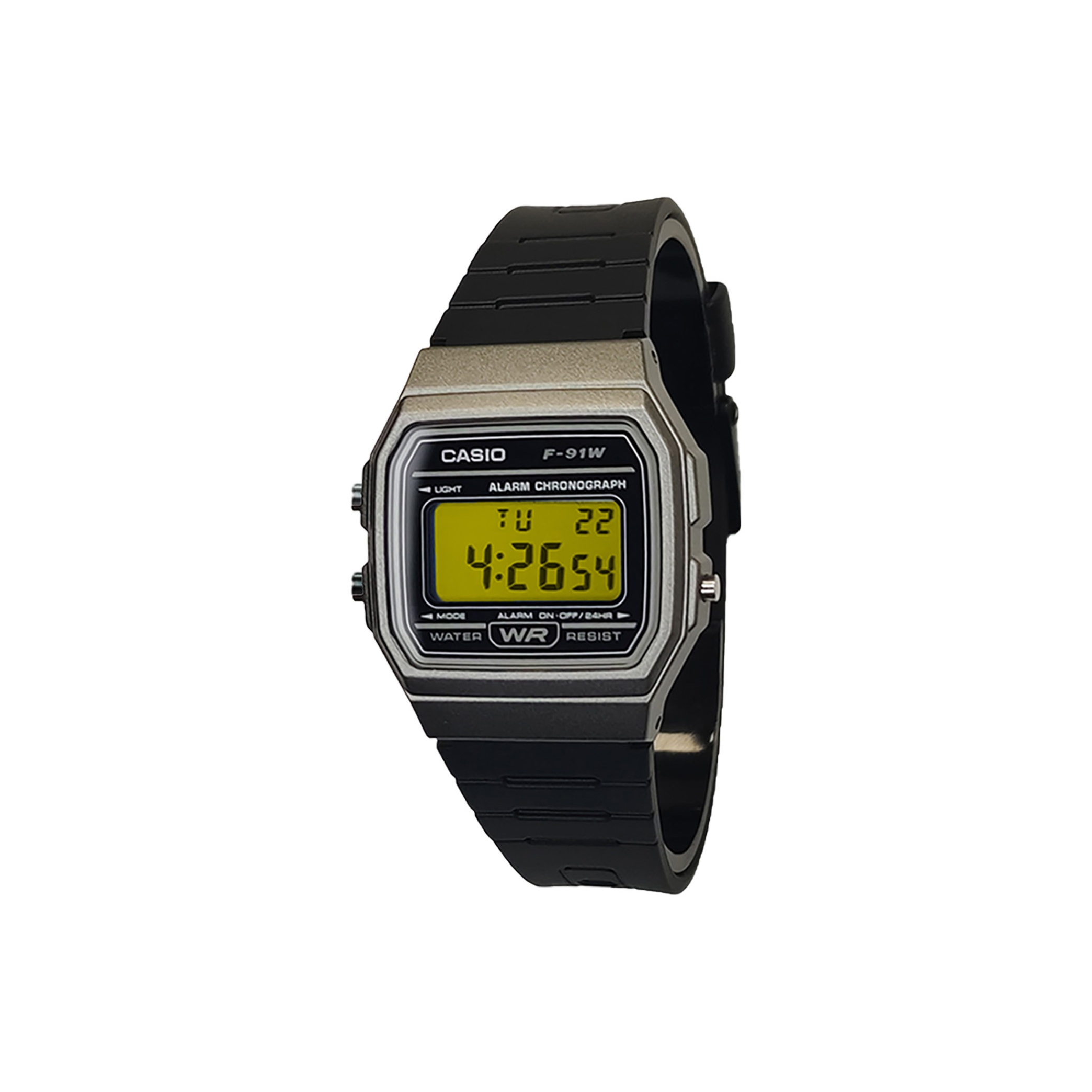 

CASIO Часы Retrofit Series Quartz Movement Resin Strap Watch Unisex Black Dial