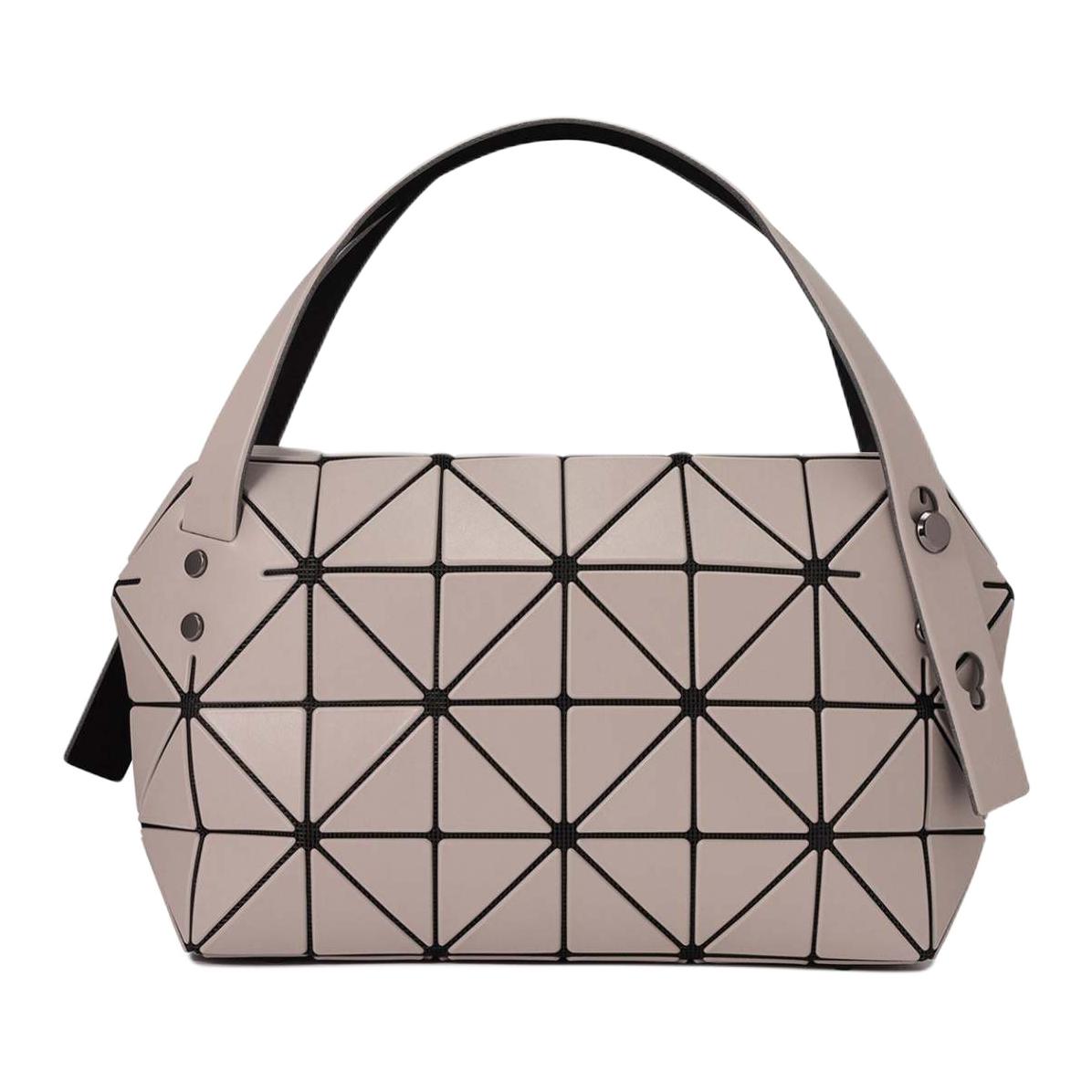 

ISSEY MIYAKE Бостонская сумка из поливинилхлорида женская классическая бежевая