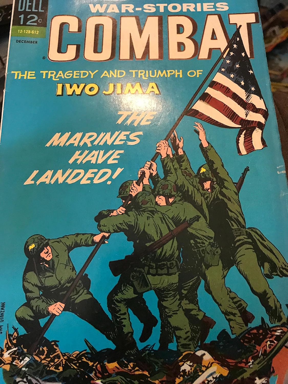 

War stories combat Issue # 22 tragegy and trium of iwo jima (Dell)