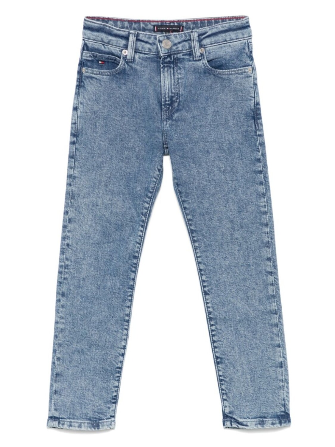 

Джинсы Tommy Hilfiger Junior с вышитым логотипом, синий
