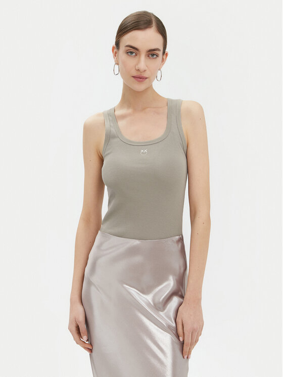 

Топний стандартный крой Calcolatore 100807 Pinko, серый