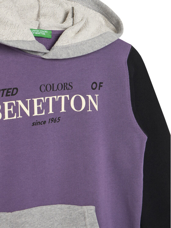 Свитшот regular fit 3J68C204V United Colors Of Benetton, мультиколор — фото 3