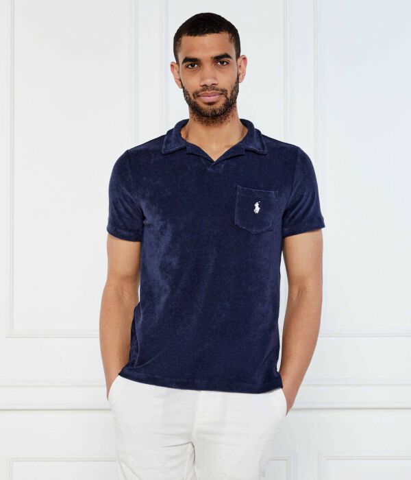

Рубашка поло Regular fit frotinis audinys Polo Ralph Lauren, синий