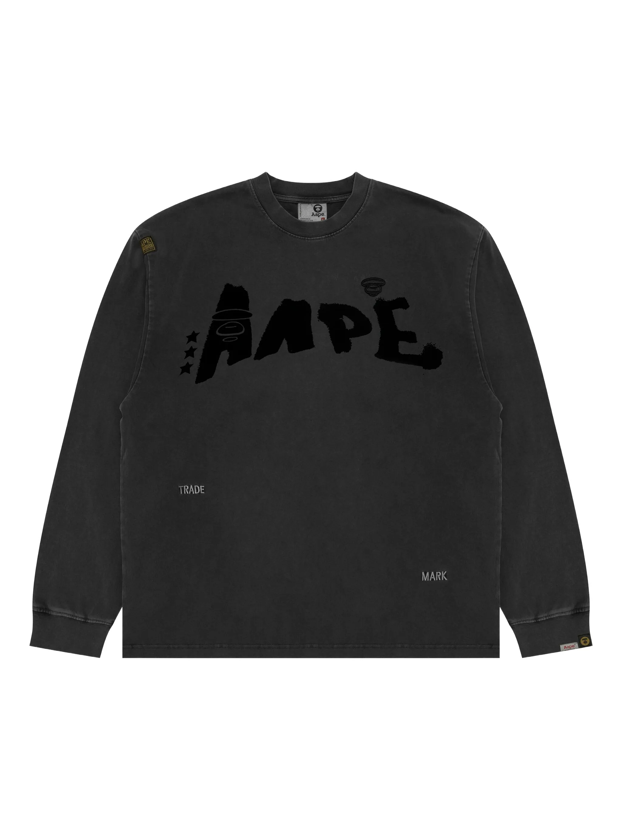 

Толстовка с логотипом Aape By A Bathing Ape, черный
