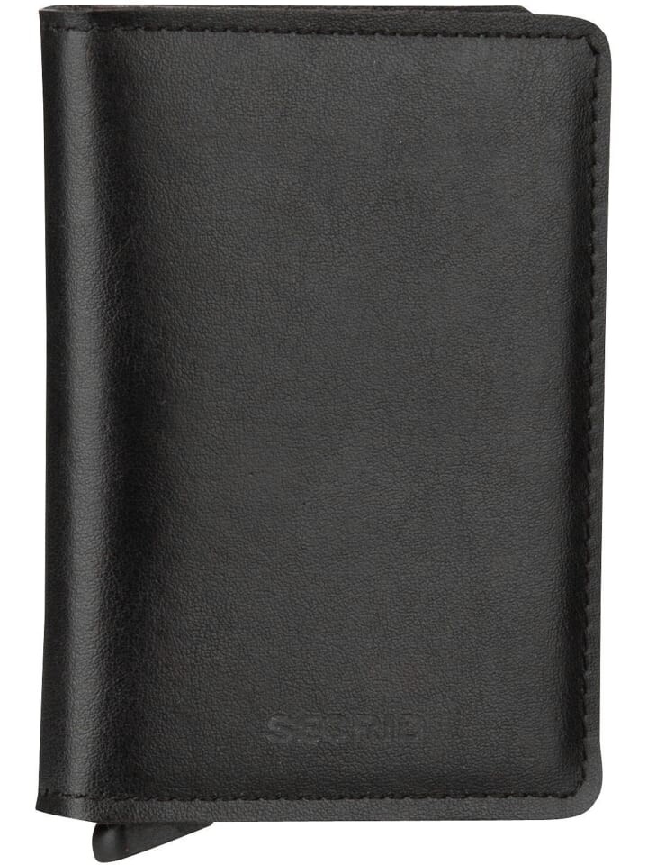

Кошелек Secrid Geldbörse Slimwallet Mirum Plant-based, черный