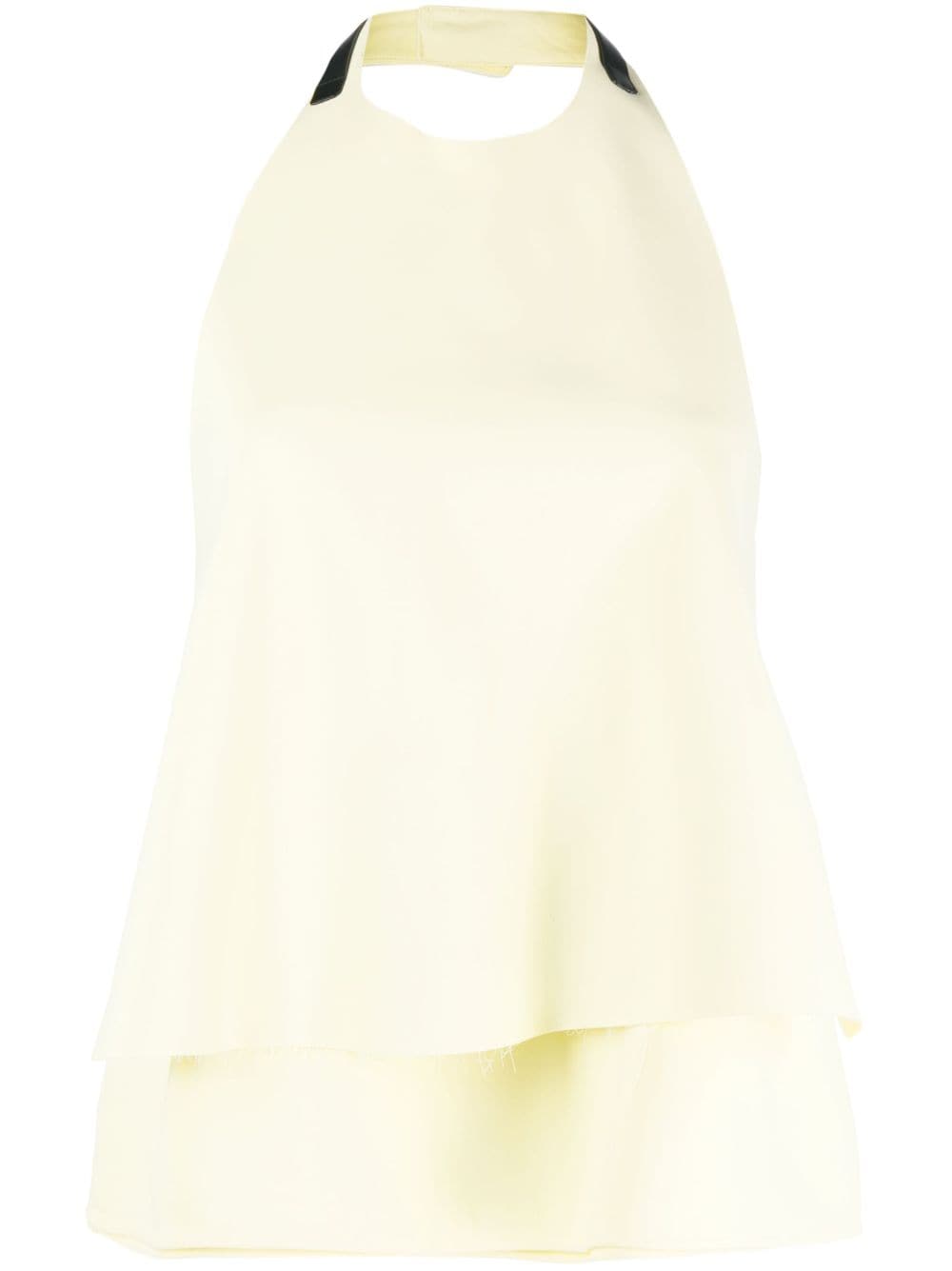 

Женский топ Jil Sander желтый