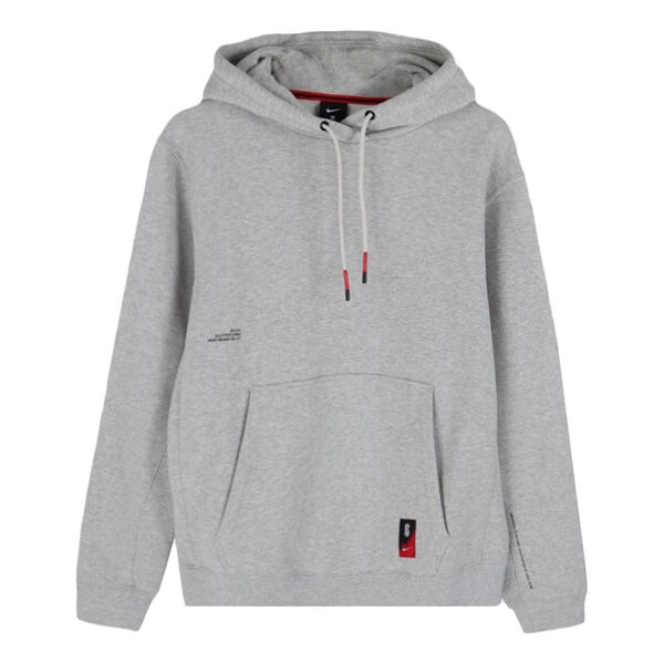 

Толстовка Nike Kyrie Kyrie Irving Basketball Sports Fleece Lined Gray, серый