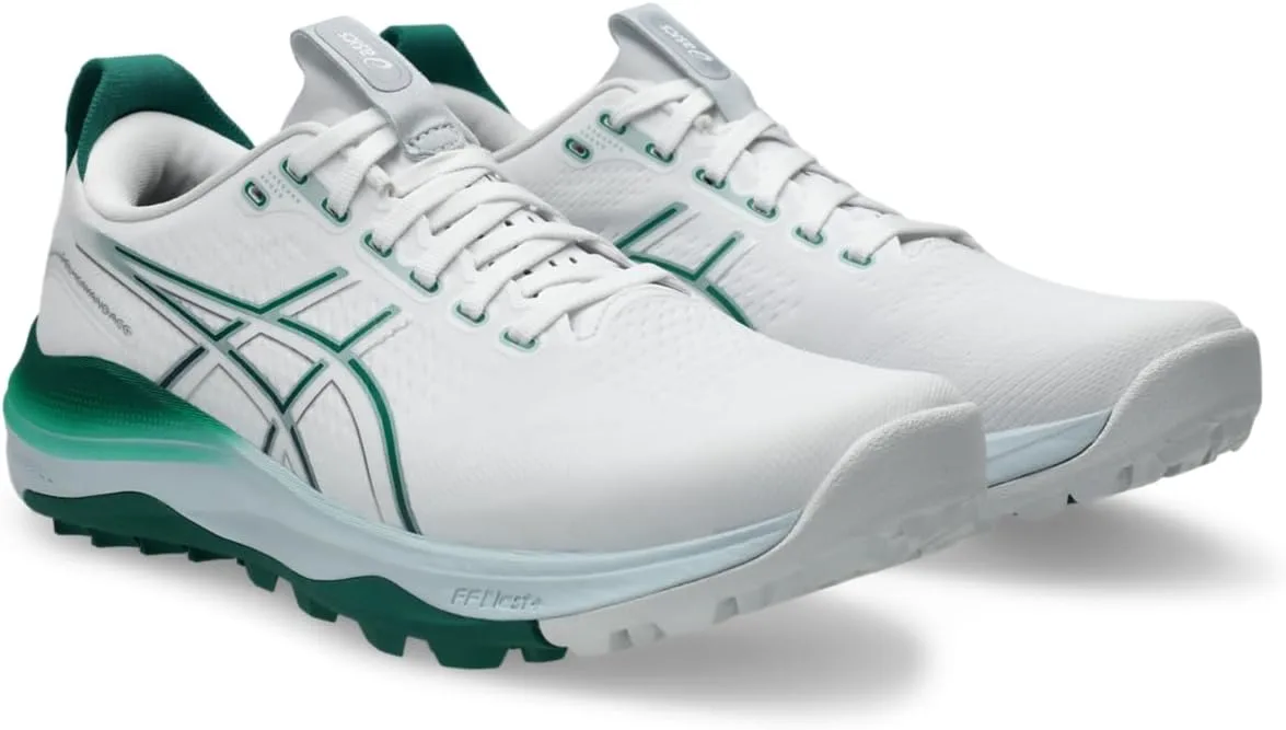 Мужские гольф-туфли ASICS Gel-Kayano ACE 3, белый/зеленый — фото 2