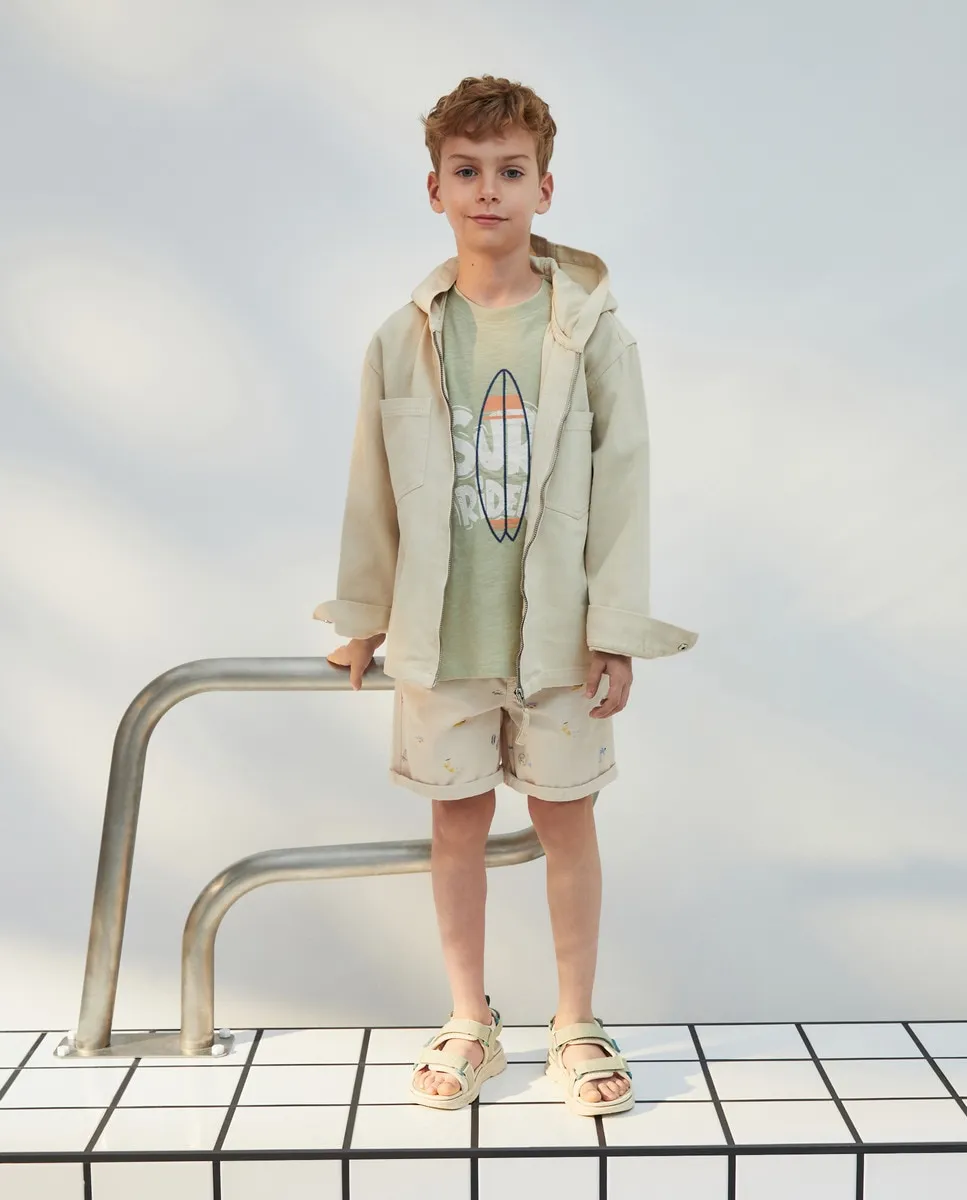 

Базовые детские бермуды Kids El Corte Inglés, желтый