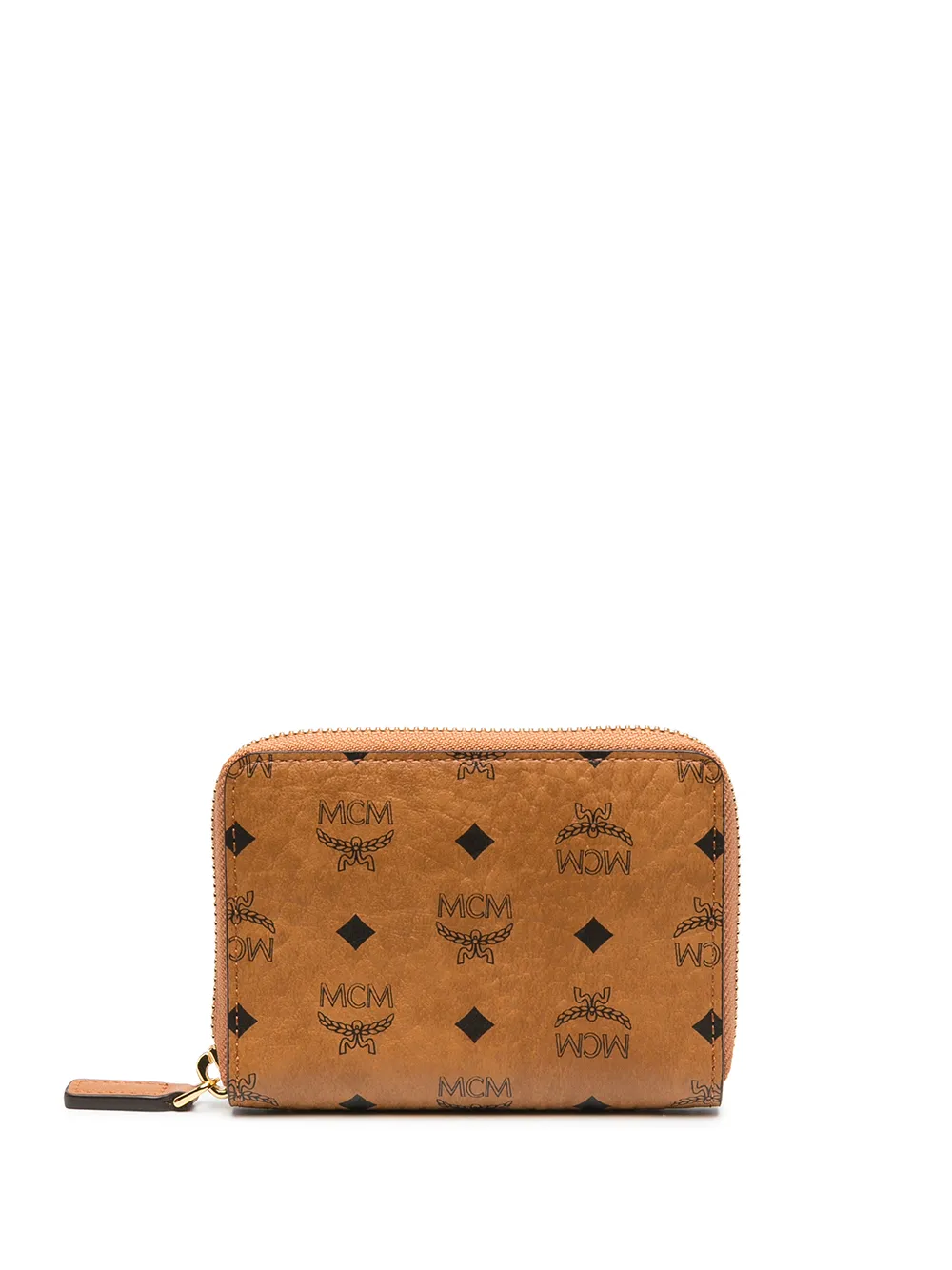 

Кошелек с логотипом MCM, коричневый