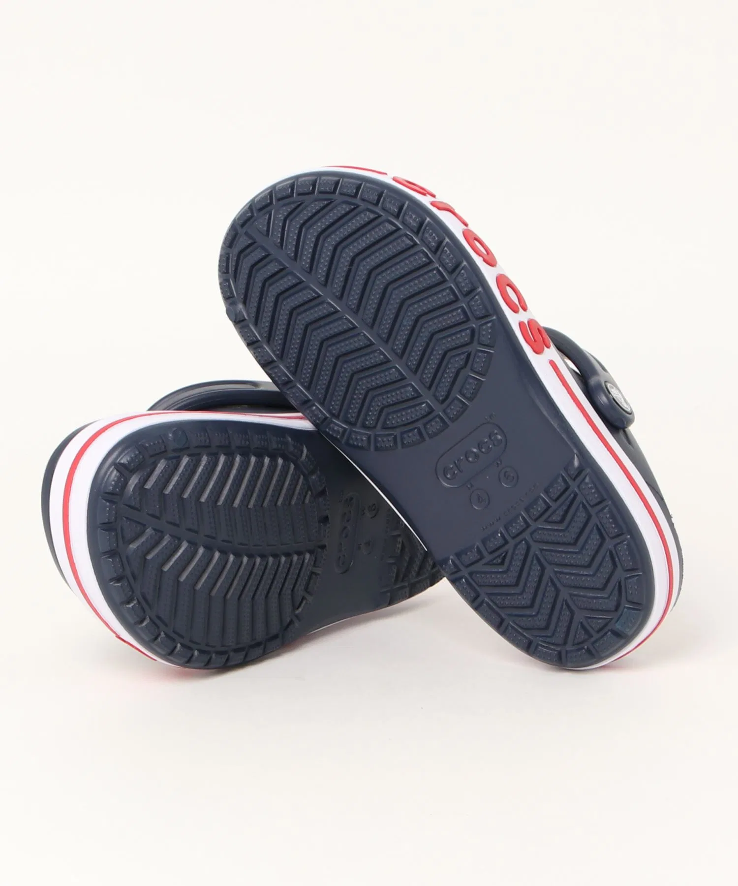 Унисекс сандалии Crocs Bayaband Clog бело-синие — фото 3