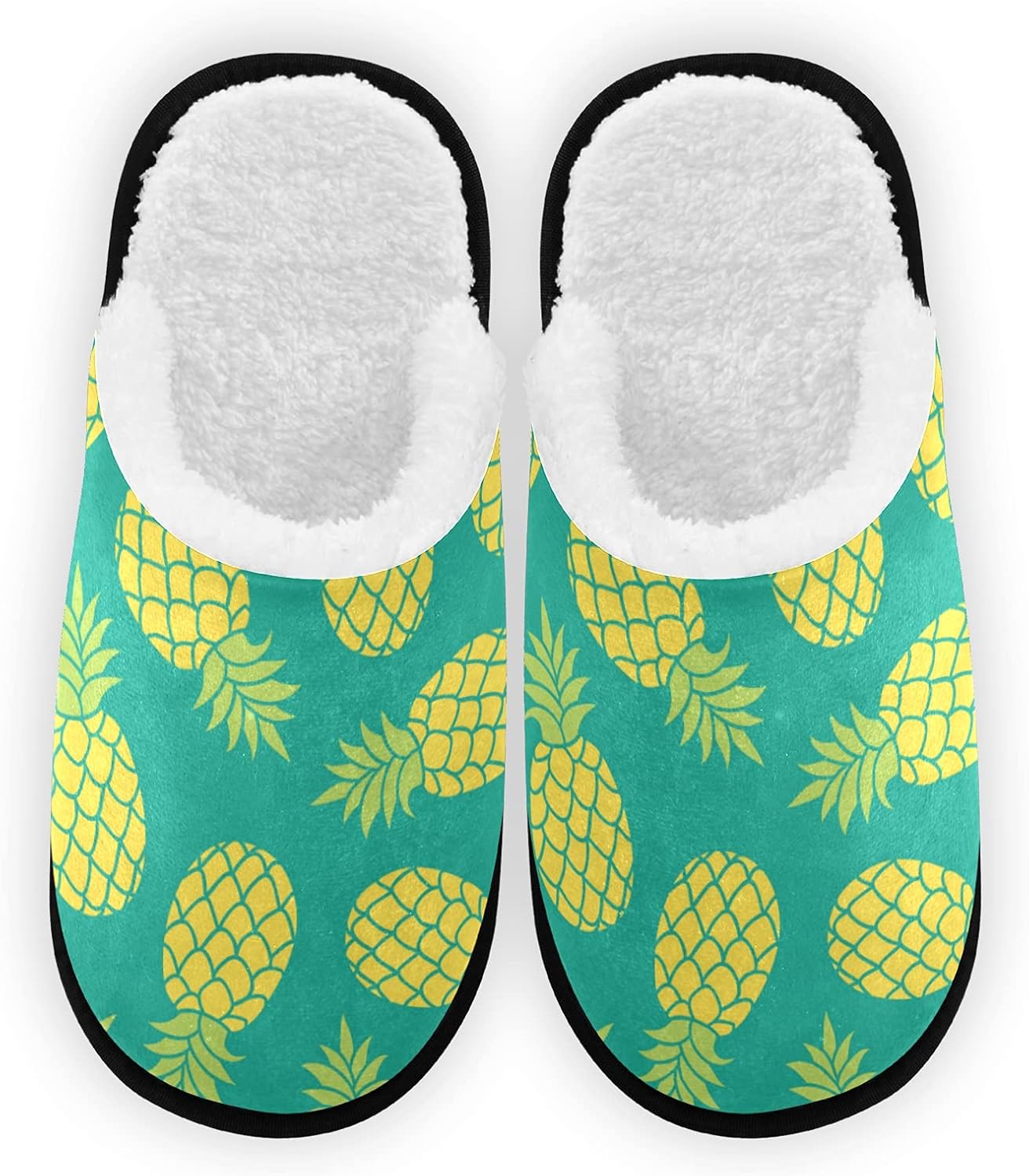 

Тапочки Umidedor мягкие, нескользящие, для дома, спальни, отеля, путешествий и спа, Pineapple