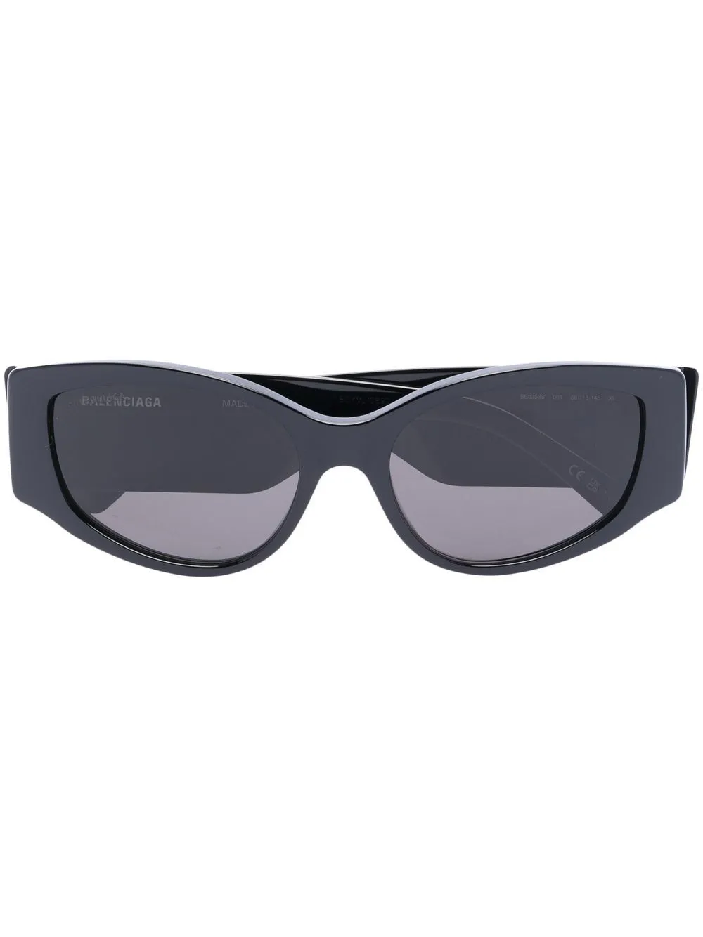 

Солнцезащитные очки с логотипом Balenciaga Eyewear, черный