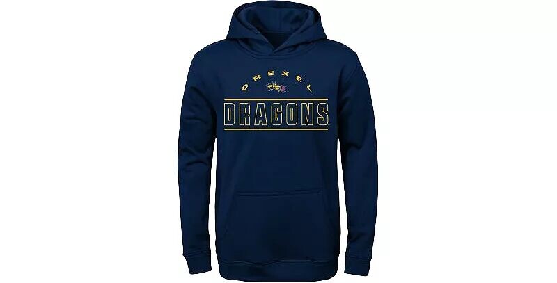 

Молодежная темно-синяя толстовка Gen2 Drexel Dragons College