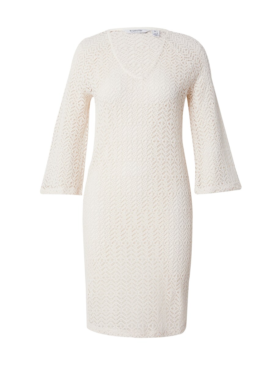 

Вязаное платье b.young Knitted dress MILON, кремовый
