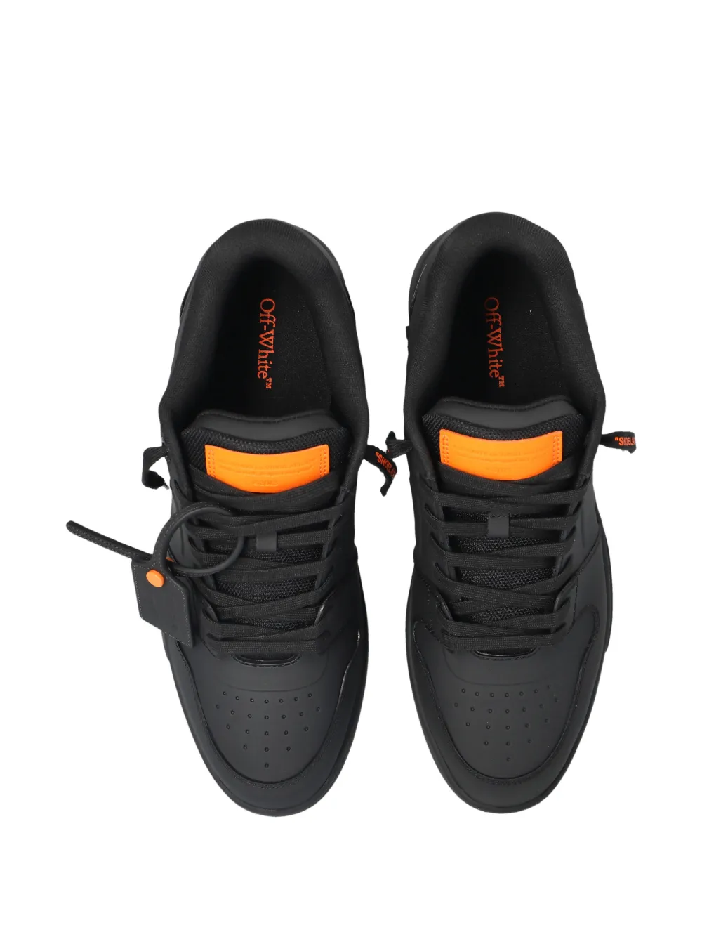 Кеды Out Of Office на шнуровке Off-White, черный — фото 4