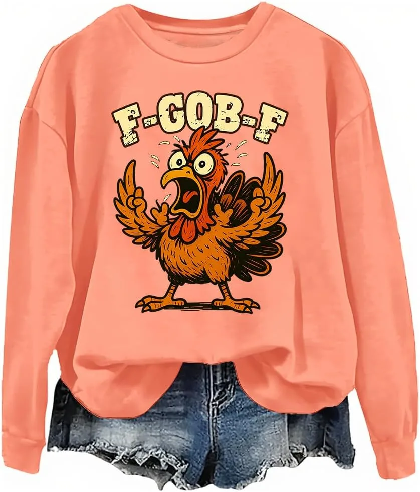 

F-GOB-F худи с забавной индейкой на День благодарения NACJOM