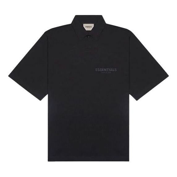 

Рубашка fw20 polo shirt 'stretch limo' Fear Of God Essentials, черный