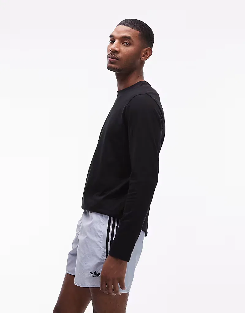 Спринтерские шорты Adidas Originals, светло-голубой — фото 3