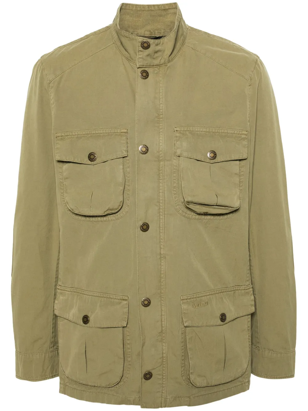 

Куртка карго на кнопках Barbour, зеленый