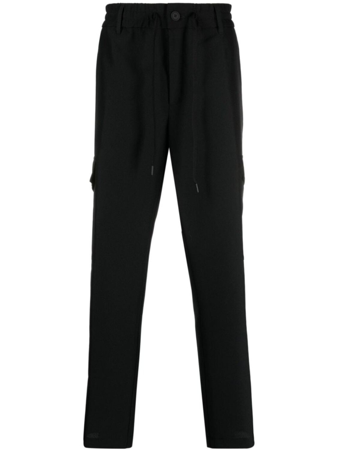 

Versace Jeans Couture брюки карго с нашивкой-логотипом, черный