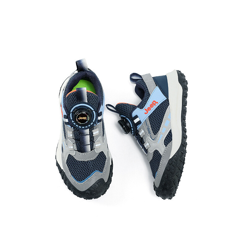 Кроссовки Jeep Kids Lifestyle Shoes Kids Low-top, бежевый/синий — фото 2