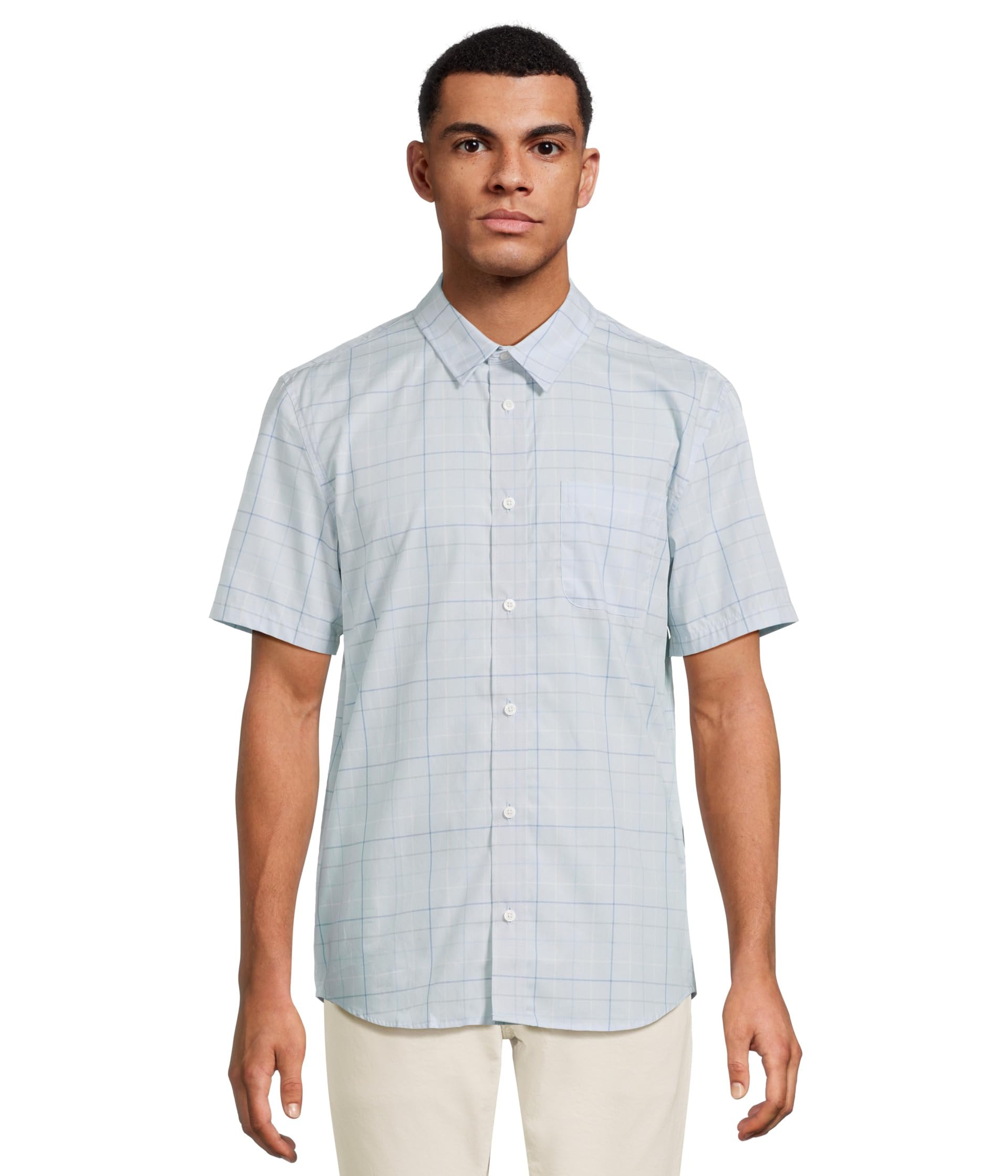 

Рубашка Pendleton Academy Shirt Short, цвет Blue Check