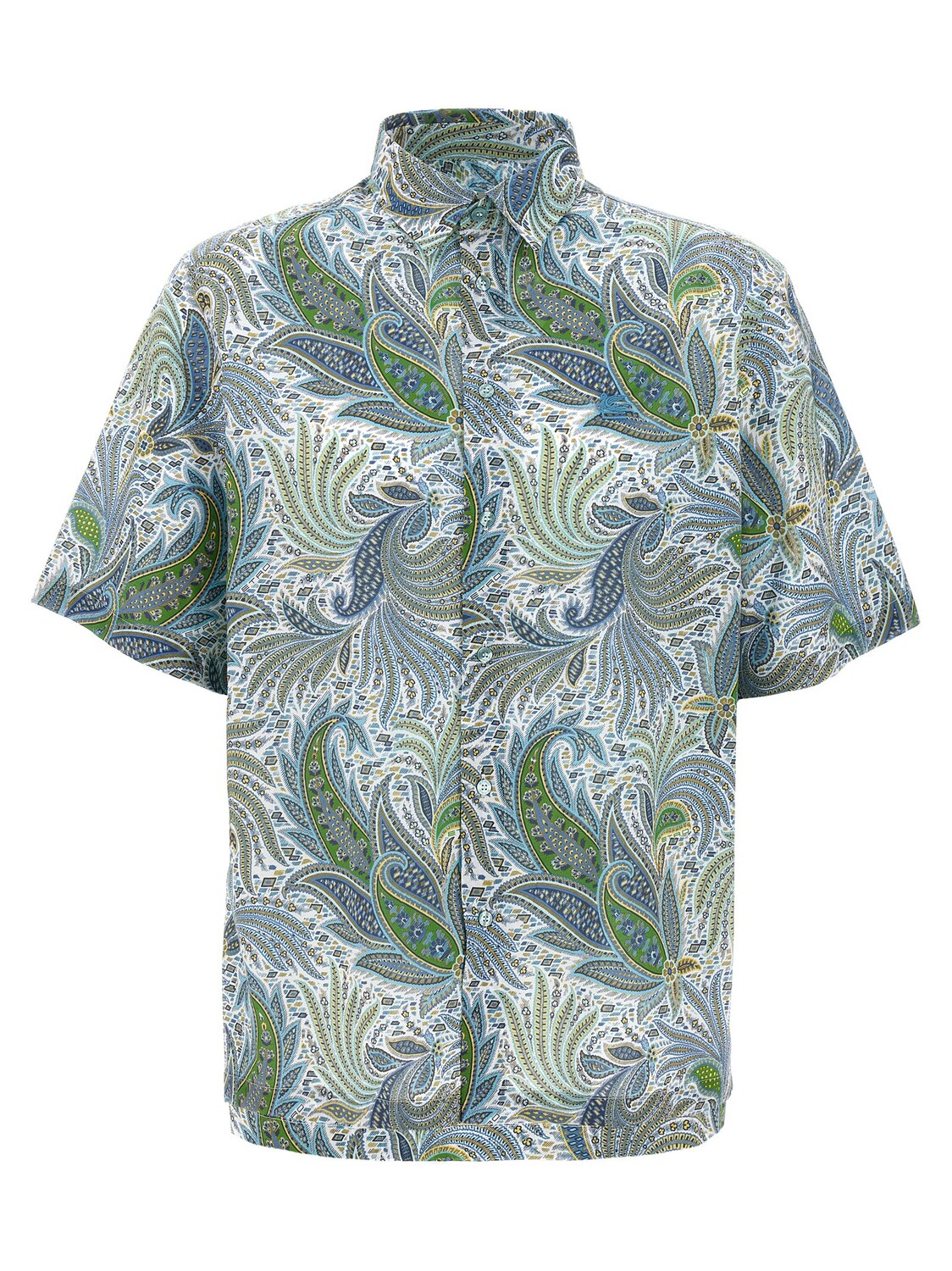 

Рубашка с цветочным узором пейсли ETRO, мультиколор