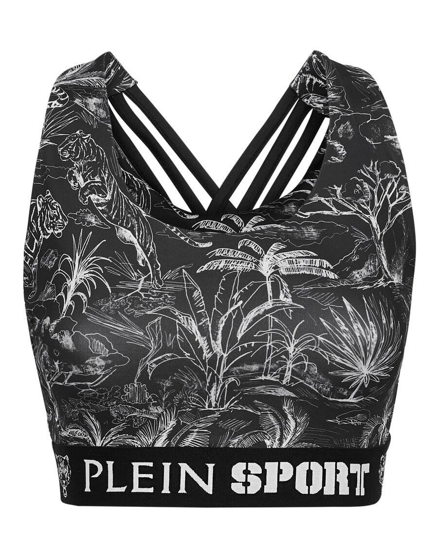 

Майка Plein Sport Sports Top, черный