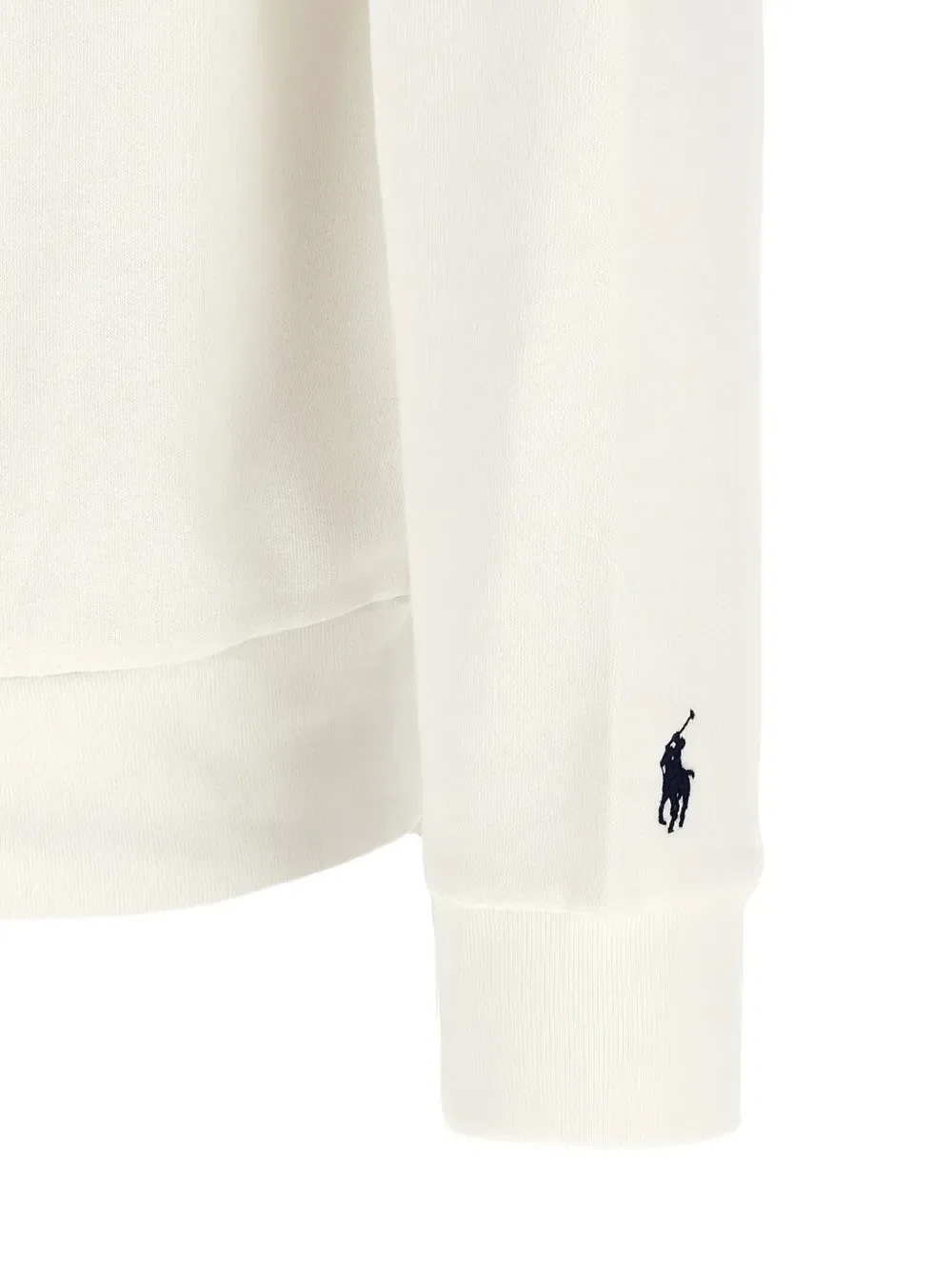 Свитер с логотипом-нашивкой в виде пони POLO RALPH LAUREN, белый — фото 4