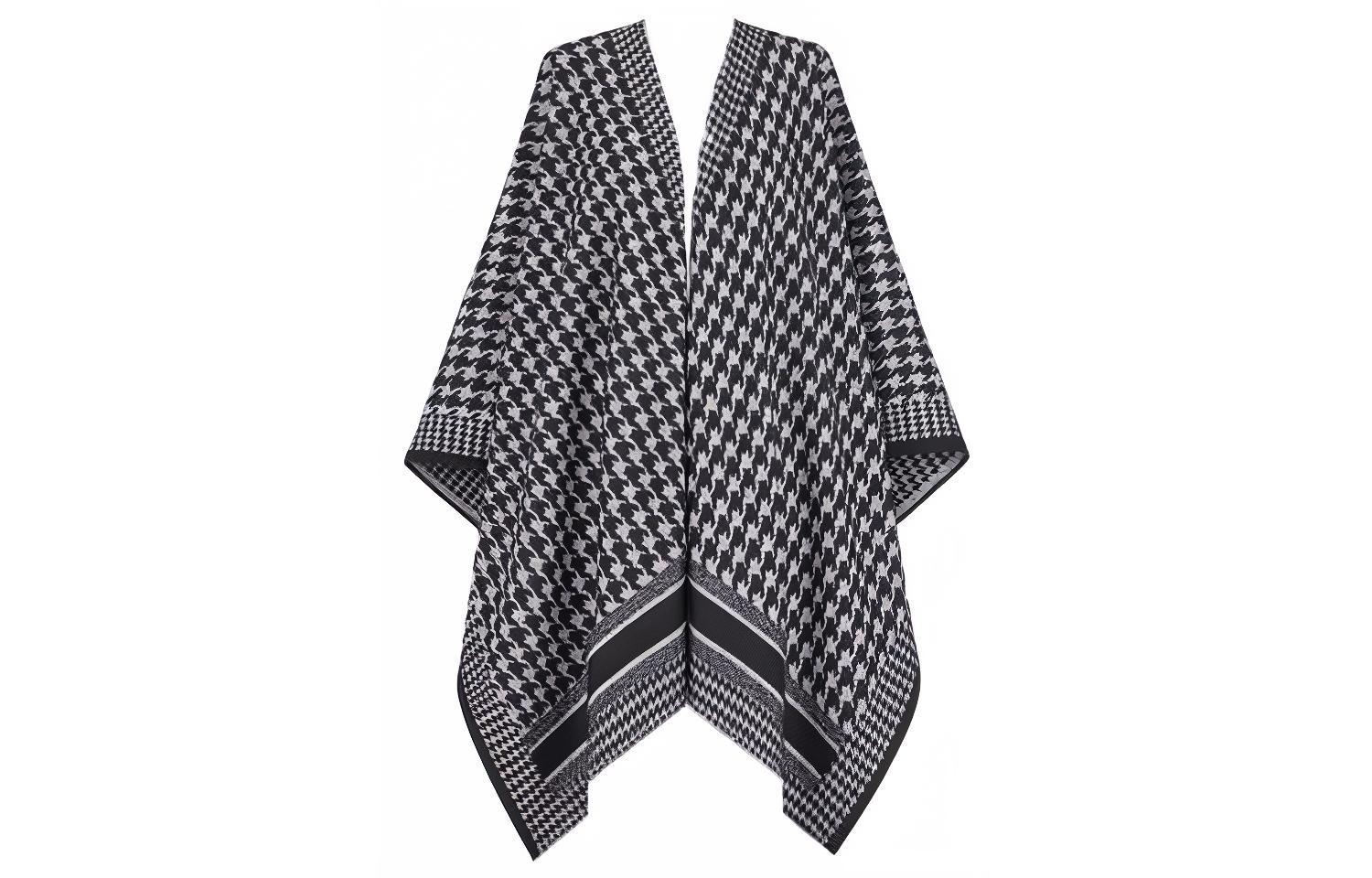 

DIOR Плащ женский черно-белый, Black White