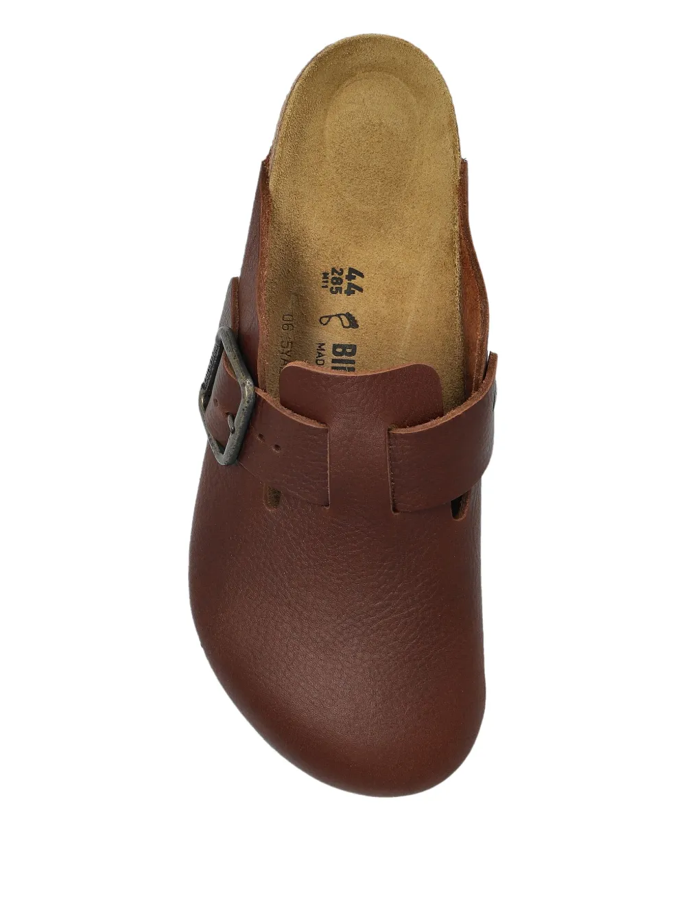 Мюли Boston WB с ремешком и пряжкой Birkenstock, коричневый — фото 3