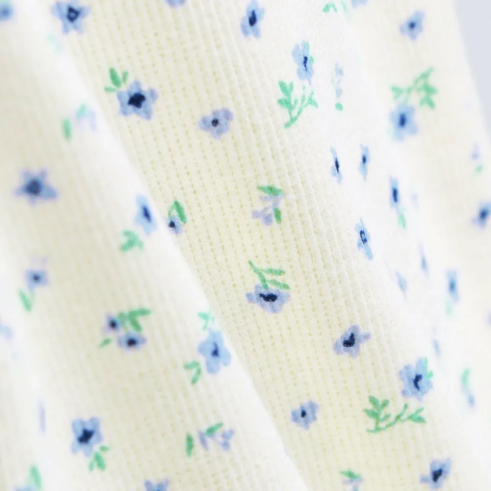 Рубчатые брюки-клеш Branshes, 91: Off-white_small floral pattern — фото 4