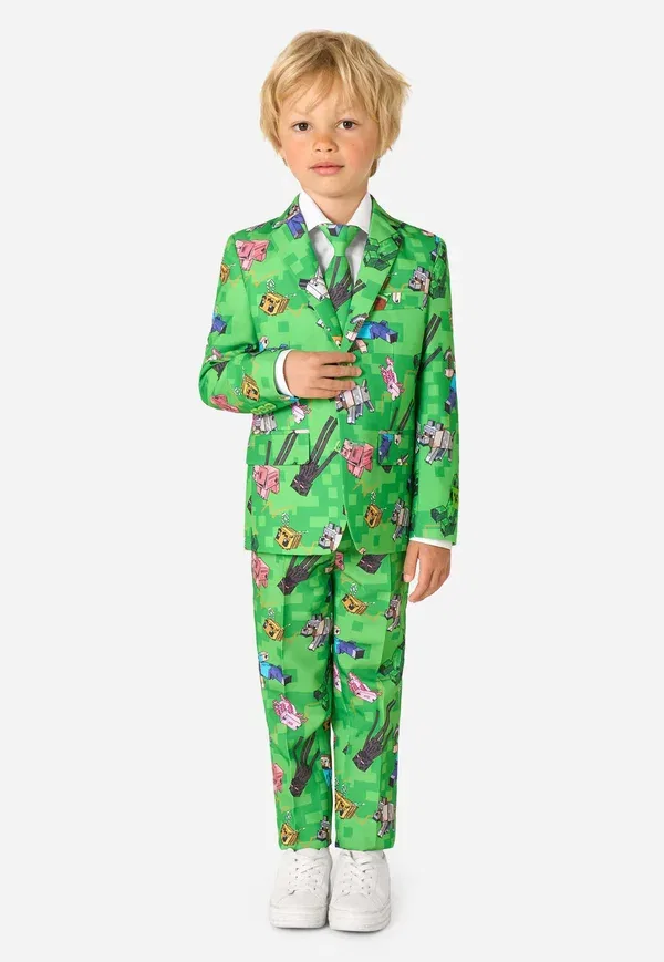 Костюм Opposuits Minecraft set suit, зеленый