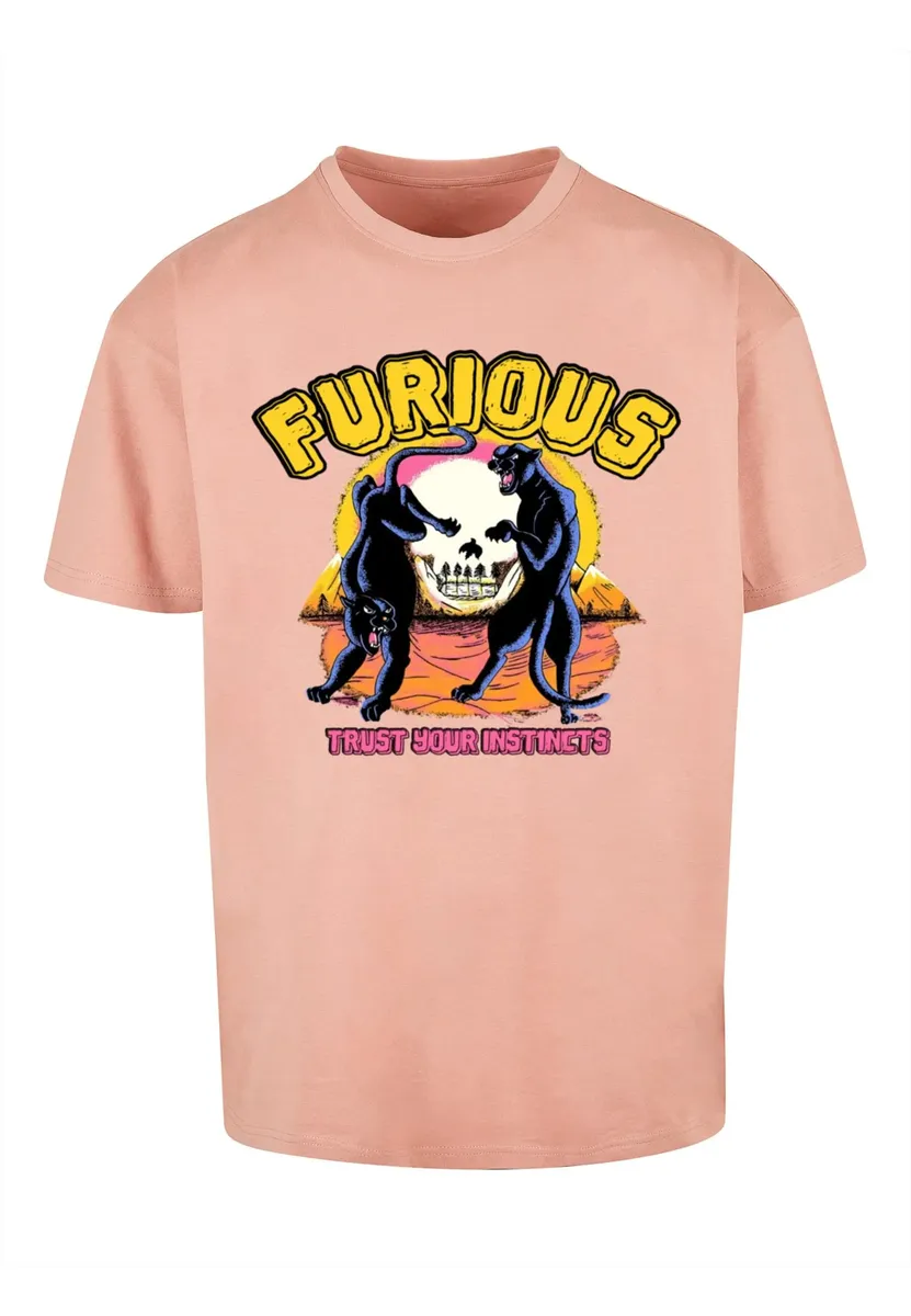 

Футболка 2Y Studios "Мужская футболка 2Y Studios Furious Oversize", цвет Amber