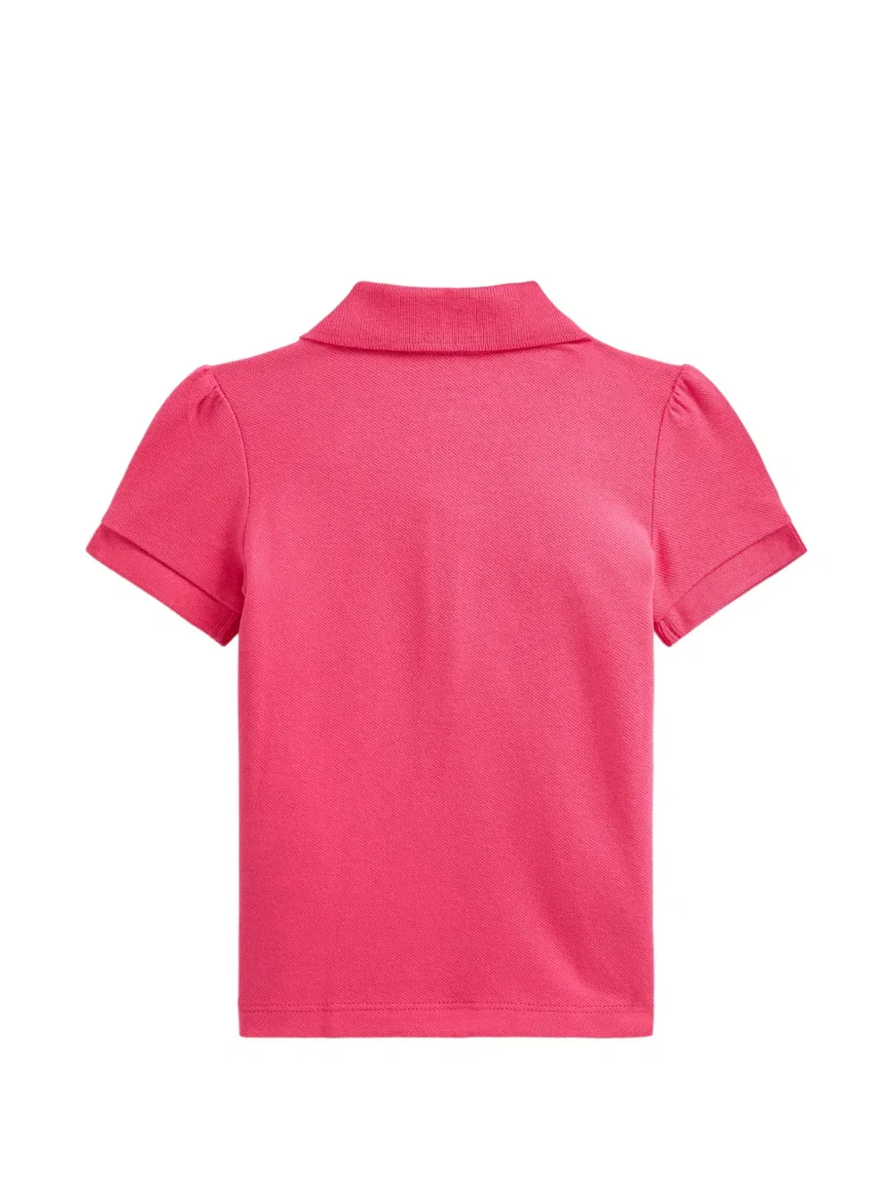 Рубашка-Поло с пышными рукавами Polo Ralph Lauren Kids, розовый — фото 2