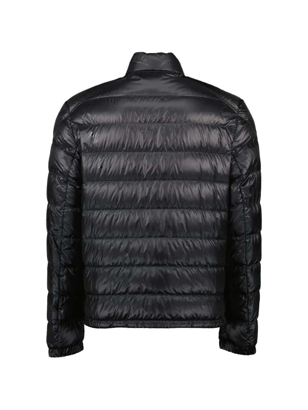 Стеганая куртка на молнии с длинными рукавами Moncler, черный — фото 2