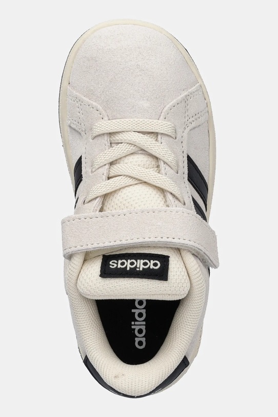 Детские кроссовки Grand Court 00s Adidas, бежевый — фото 4