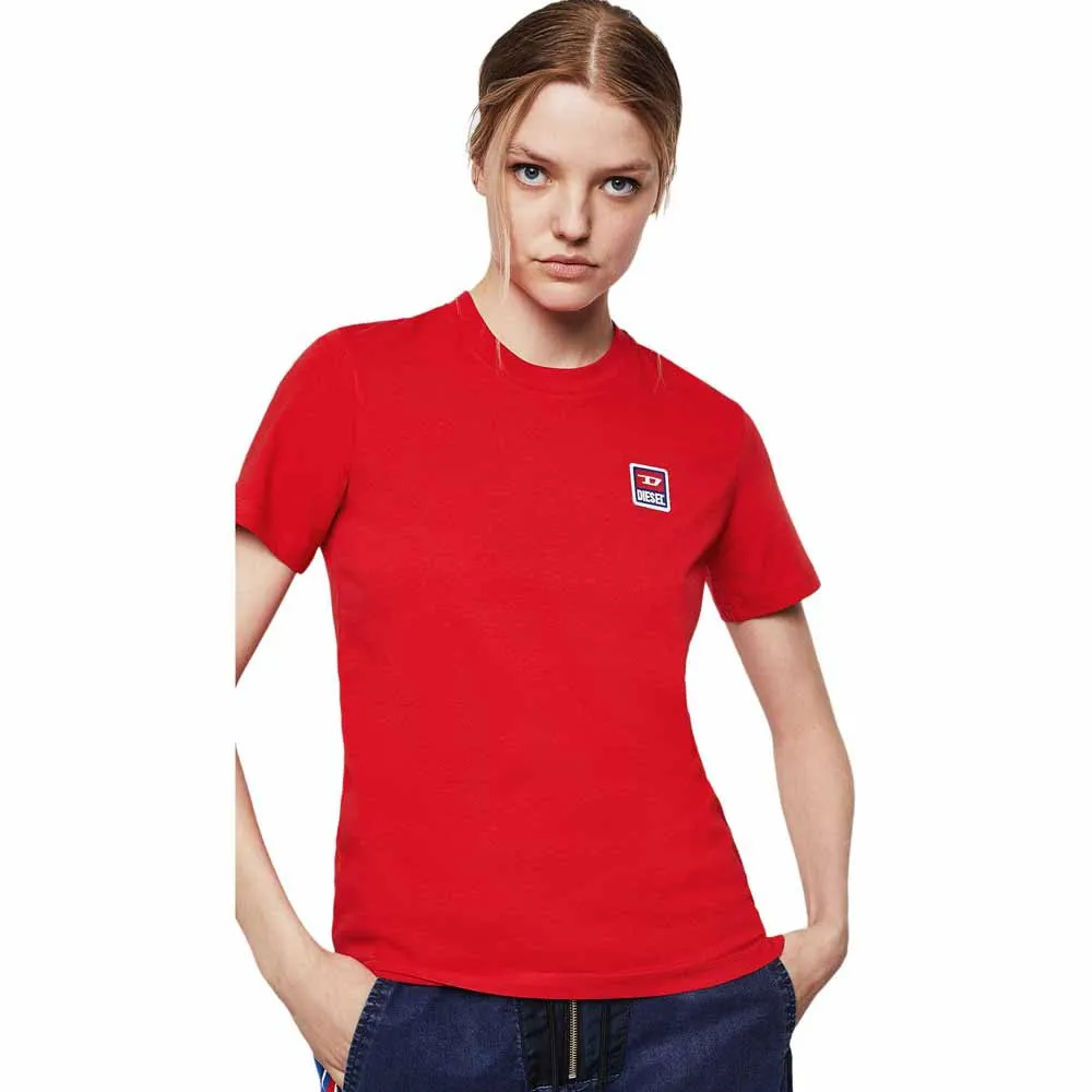 

Футболка с коротким рукавом Diesel Sily Ze, красный