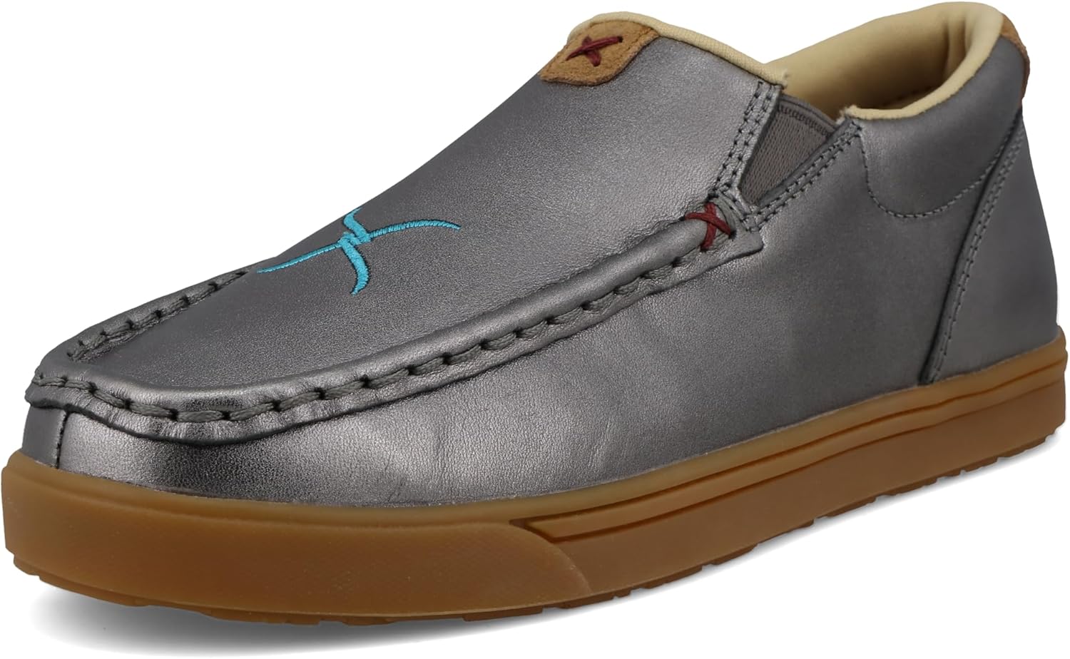 

Детские слипоны Twisted X, серебро