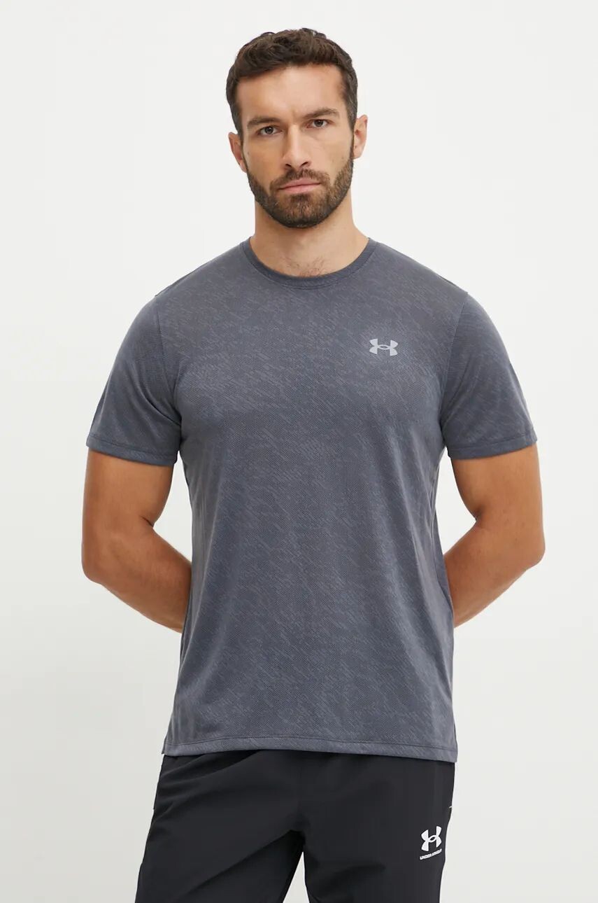 

Футболка для бега Under Armour Launch Camo, серый