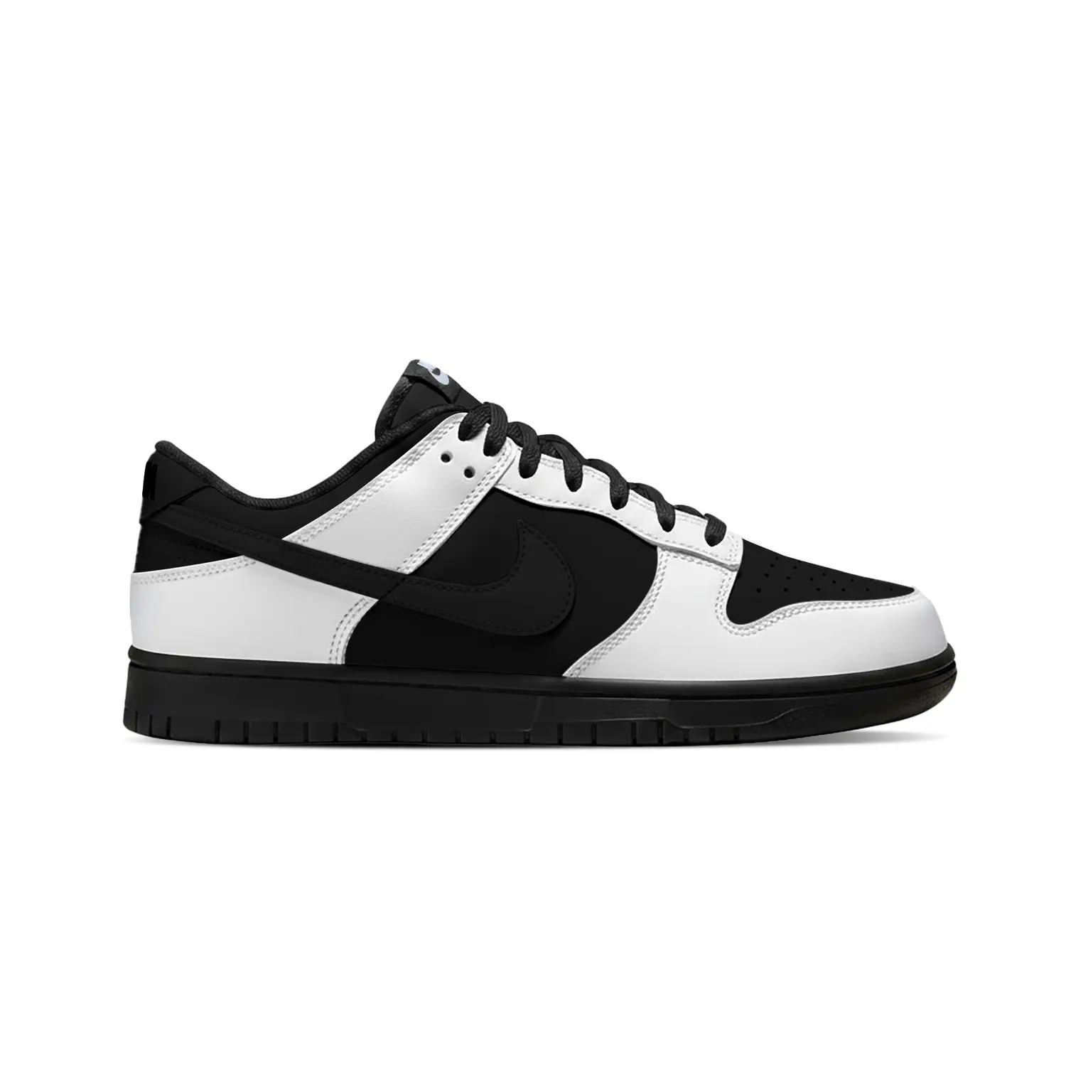Nike Износостойкие, дышащие низкие скейтбордистские кроссовки Dunk, унисекс, черный с розовым — фото 3