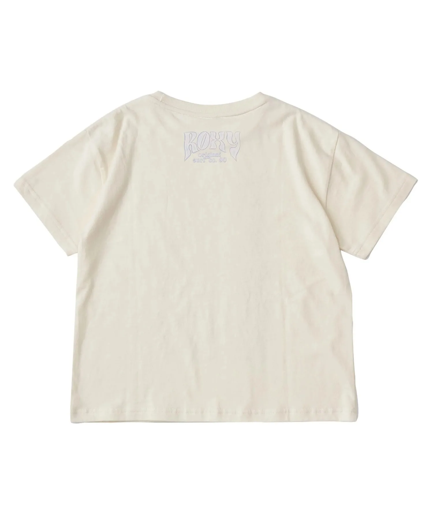 Детская футболка oversize с графикой Roxy MINI SURFING HORIZON желтая — фото 2
