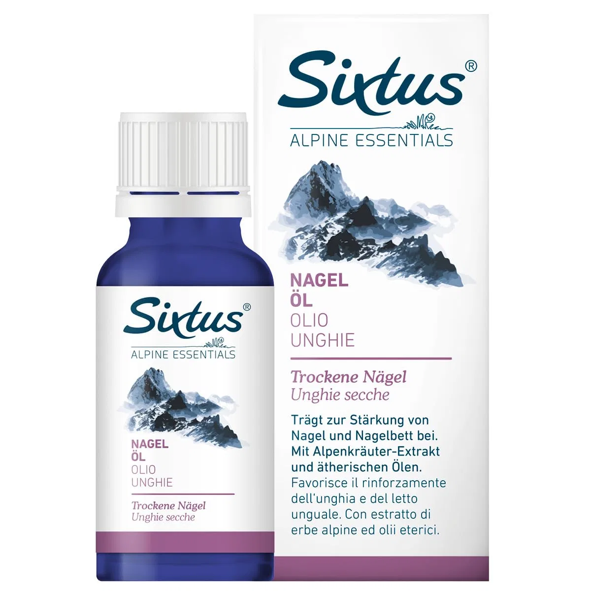 Масло для ногтей от Sixtus, 20 мл Sixtus