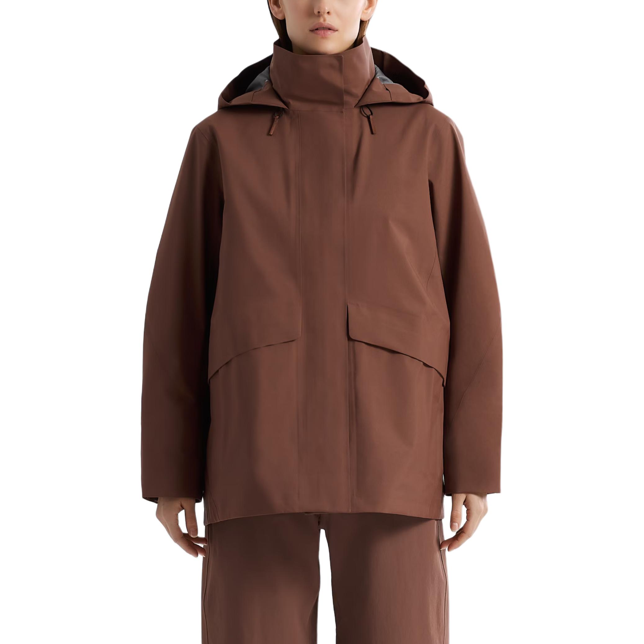 

Arcteryx Куртка Арк'терикс Ифора с капюшоном, Melted Nama Chocolate Brown/Ganache