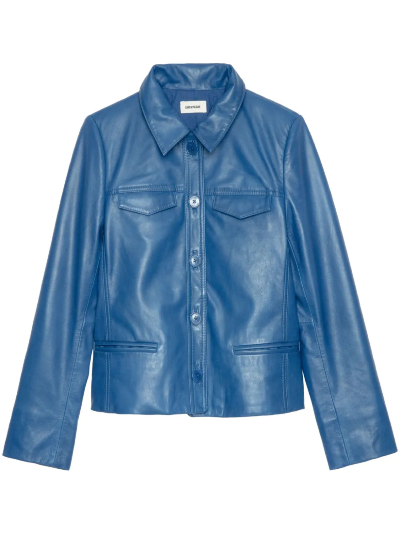 

Кожаная куртка Zadig&Voltaire, синий