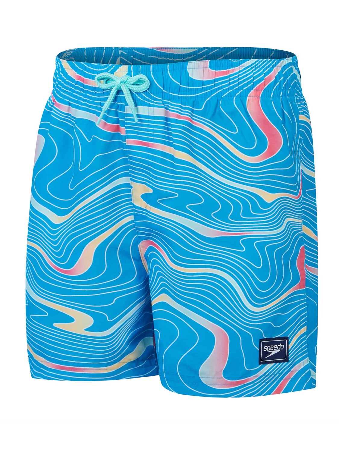 

Шорты для плавания Speedo BOYS DIGI PRINTED 13'' WATERSHORT, синий